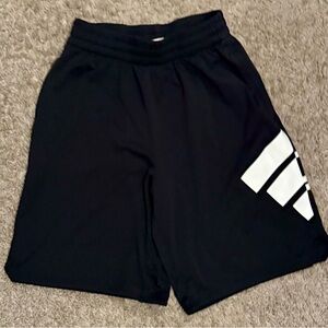 adidas Black and White Kids Shorts